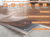 48-Pack Wood Look Vinyl Plank Flooring, 36 Sq.Ft Waterproof PVC Floor Tiles for Home 30049604