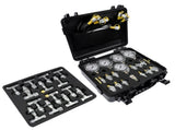 Hydraulic Pressure Test Kit 5 Gauges 13 Test Couplings 5 Test Hoses with Case 29760722