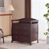 Brown painted surface MDF three-layer drawer 90.5*58*92cm children's wooden bed with safety belt and 36996880