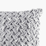 Square Decor Pillow Silver 20x20" B035129202
