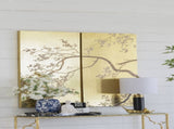 Set of 2 Cherry Blossom Wall Art Panels, Wall Decor for Living Room Dining Room Office Bedroom, W2078130261