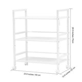 Widen 3 Tiers Multi-functional Storage Cart Ivory White 09833903