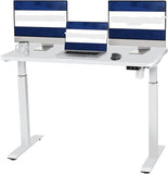 Whole Piece Electric Standing Desk, 48 x 24 Inches Height Adjustable Desk, Sit Stand Desk Home B082119963