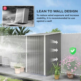Outdoor Garden Storage Shed Tool House 91367289