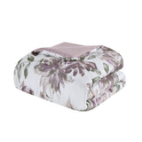 ZNTS Queen Floral Comforter Set with Bed Sheets B035128918