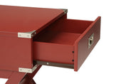 Babs Red Finish Accent Table B2726P270995