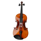 ZNTS 16" Acoustic Viola Case Bow Rosin Brown 90544042