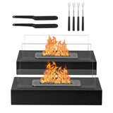 2pcs 13.8*7.1*5.5in tabletop fire pit 27205137