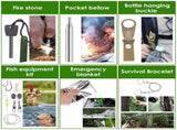 47 in 1 Survival Kits, Gifts Men, Professional Survival Gear Equipment Tools First Aid Supplies 61357730