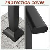 Hand Rails for Outdoor Steps, 3-4 Step Handrail 2 Pack T3210P298173