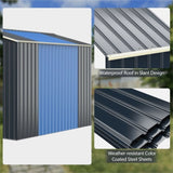 7 Feet Shed Width Outdoor Storage Shed Extension Kit 22116948