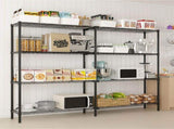 49.2''W Adjustable Storage NSF Wire Shelving Unit Multiple rows Shelving for Storage Rack 58966298