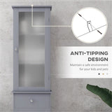 Bathroom Storage Cabinet-Grey 33017558