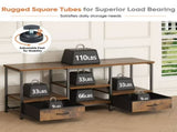 47" TV Stand for 65" TVs, Media Console with Built-In USB, Type-C & AC Charging Station, 84170196