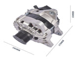 12V 12A Clockwise Rotation Alternator with Pulley Fits for Nissan Sentra	Sedan 2.0L L4 2020-2022 85645479