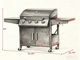 Portable Charcoal Grill 01337057
