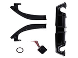 Bumper Diffuser Kit fit for Honda Civic 16-21 Sedan Gloss Black PP Rear Extension 10862527