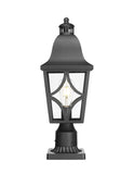 Outdoor Post Lights Lamp Post Light Fixture, Waterproof Aluminum Housing with Glass, Fence Post Deck W2714P218506