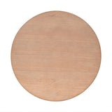 Round Coffee Table with Shelf B035P217813