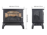 18 inch 3D Flame Electric Infrared Quartz Fireplace Stove with remote control W1769112698