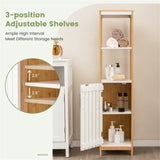 Vertical bathroom cabinet, bathroom storage rack 17858705