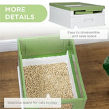 ZNTS Fully Enclosed Cat Litter Box 88077855