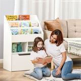 Kids Shelf Book/Storage Cabinet-White 19517984
