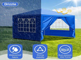 10'x10' Gazebo Waterproof Outdoor Canopy Patio Tent Party Tent for Wedding BBQ 48071820