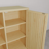 large-capacity single-door storage shelves in living rooms, bathrooms and other life scenes W2207P308721