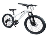 A24289 ECARPAT 24 Inch 21 Speed Mountain Bike, Adult Mountain Bicycle with Front Suspension, Dual W1856P483979