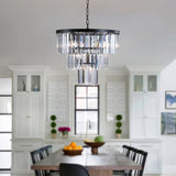 (Same as W1340102277/L5007) Black Luxury Crystal Chandelier Modern Chandeliers Lights Fixture W1340P189315