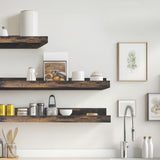 ZNTS 24” Floating Shelves for Wall Décor Storage, Set of 2, Wood for Bedroom, Living Room, Bathroom, 50779249