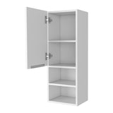 ZNTS Milwaukee Medicine Cabinet, Two Shelves, Single Door Cabinet, Two Interior Shelves B128P148746