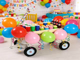 Outdoor carriage, all terrains, wooden railings, solid tires, garden carriage,Load-bearing capacity 68223869