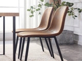 A set of 6 modern medieval style restaurant cushioned armchairs, equipped with soft suede cushions W1151P299750