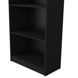 Sutton 4 Shelves Bookcase with Modern Storage Shelves B128P176161