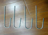 365182120CM Steel Tube Soccer Goal Training Set White 76667039
