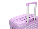 Luggage Sets 3 Piece, PP Luggage Set, Suitcases with Wheels, Hardside Hard Shell Travel Luggage with 90114358