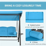 3-Seat Outdoor Porch Swing 74759108