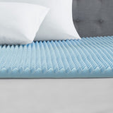 All Season Reversible Hypoallergenic 1.5" Cooling Mattress Topper B03595121