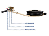 Air Jack, 5 Ton/11000 lbs Triple Bag Jack, Bag Jack Lift Up to 15.75 Inch, 3-5S Fast Lifting 31918313