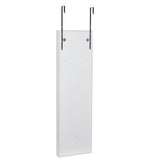 ZNTS Full Mirror Fashion Simple Jewelry Storage Cabinet With Led Light Can Be Hung On The Door Or Wall 97790042