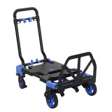 150kg 2-in-1 luggage trolley blue 18400757