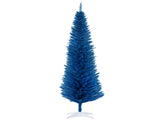 Blue 7FT Decorated Pencil Christmas Tree, 499 Realistic Branch Tips & Sturdy Plastic Stand for 78533440