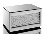 Nysa Mirrored & Faux Crystals Console Cabinet B2726P446688