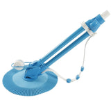 ZNTS Auto Swimming Pool Cleaner with 10pcs Durable Hose Blue 13722070