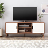 TV STAND 66758.00WALNWHT
