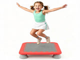 25.5 Inch Kids Mini Trampoline with Non-Slip EVA Jumping Surface, Rounded Edge PU Foam Foot Pads 66318880