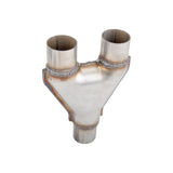 Y-Pipe Exhaust Pipe Adapter Connector 2''/2.25''/2.5''/2.75''/3''ID Single/Dual MT015014 73115572