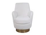 Teddy Swivel Barrel Chair, Swivel Accent Chairs Armchair for Living Room, Reading Chairs for Bedroom W1361116849